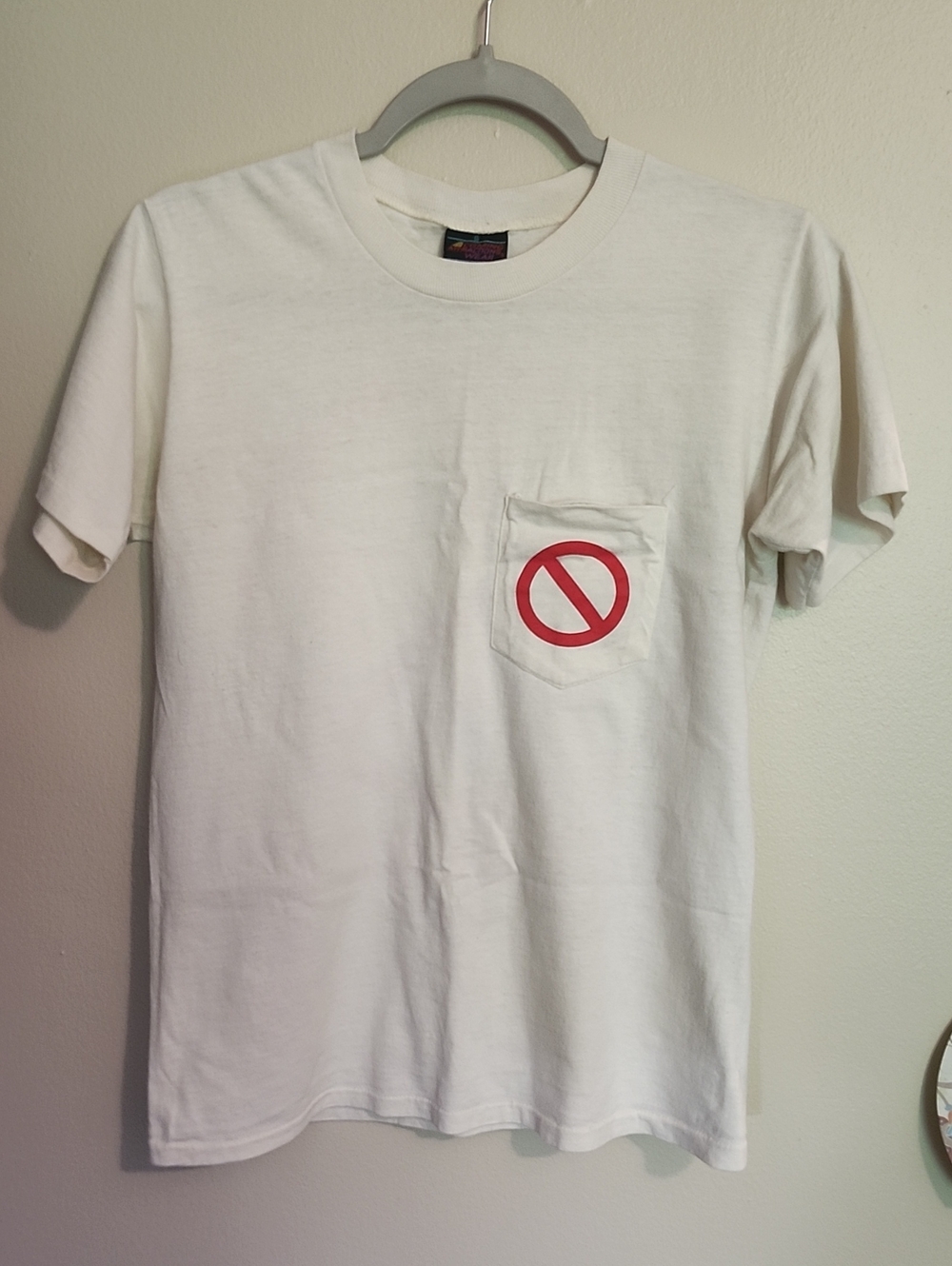 Vintage No Nerds Pocket T‑Shirt Size S